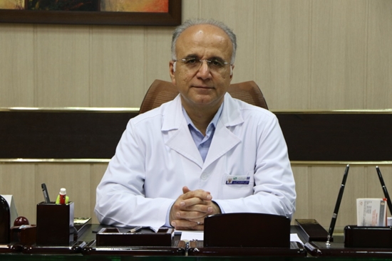 دکتر محمدرضا اکبری، رییس بیمارستان فارابی 